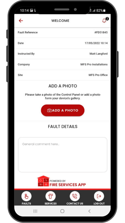 Fire Service App